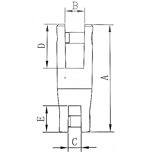 Ankerkettingverbinder