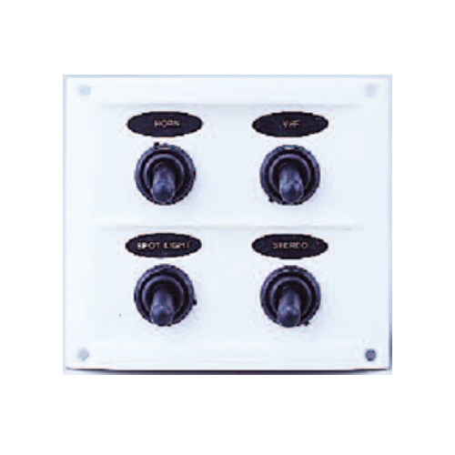 Schakelpaneel kunststof 12V