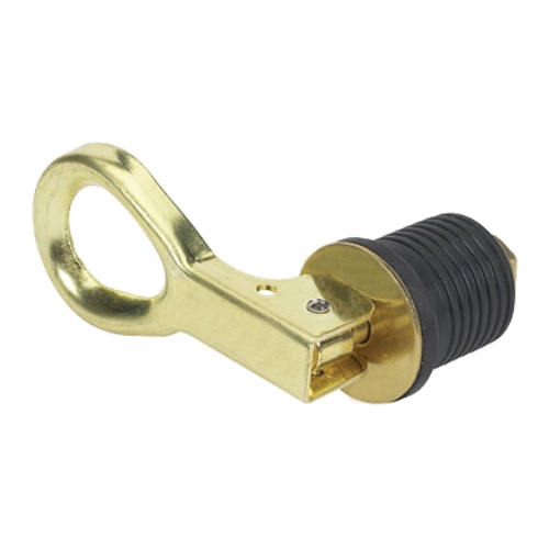 Verstelbare messing knelplug 1