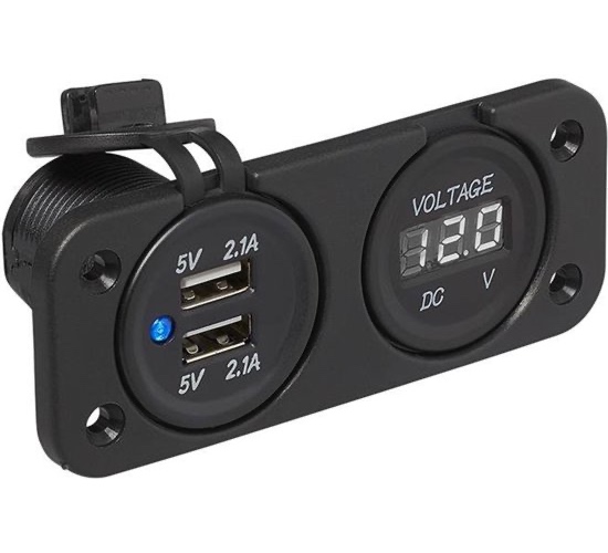 Digitale voltmeter usb