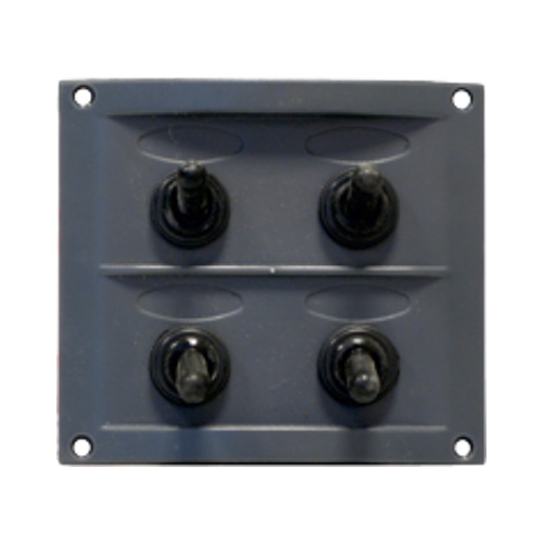 Schakelpaneel kunststof 12V