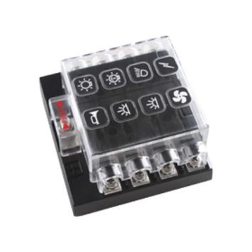 Zekeringhouder 8 aansluitingen